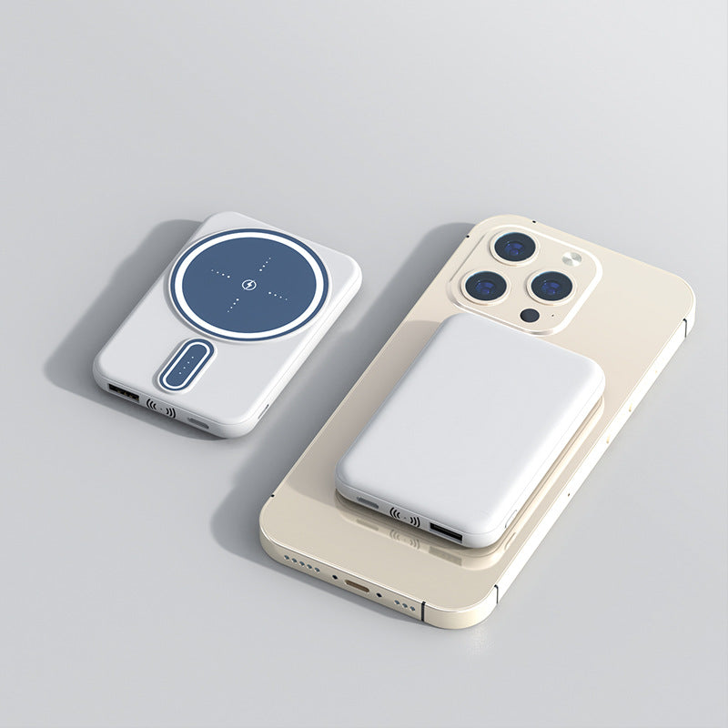 Bancă de Încărcare Magnetică Wireless 5000mAh