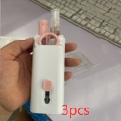Multifunctional Bluetooth - compatible Headset Cleaning Pen Set Keyboard Cleaner Cleaning Tools Cleaner Keycap Puller Kit - PawTeh